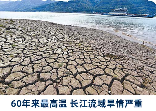 高温热浪60年最强，长江流域旱情严重
