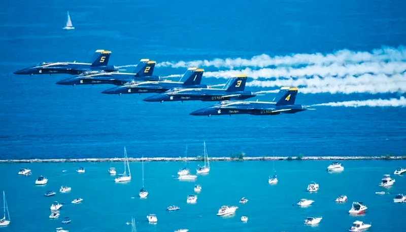 社会 芝加哥22年海空大规模秀 定于8月日及21日精彩演出 美国 星岛环球网