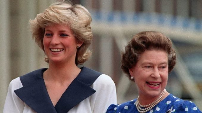 英女皇冷待戴安娜之死激起民憤。網上圖片