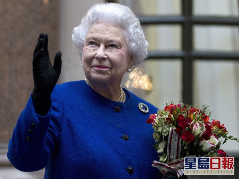 女皇飲酒相當節制，從不抽煙。AP圖片