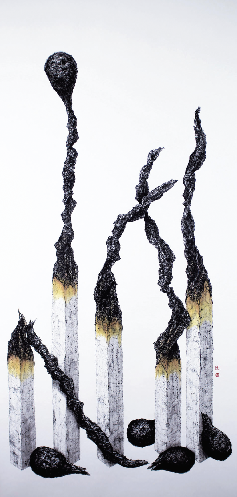 葉兆強作品《堅持 @各盡己任》