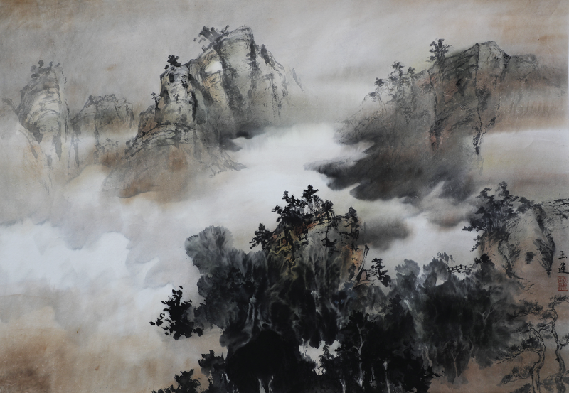 賴玉蓮作品《秋韻》