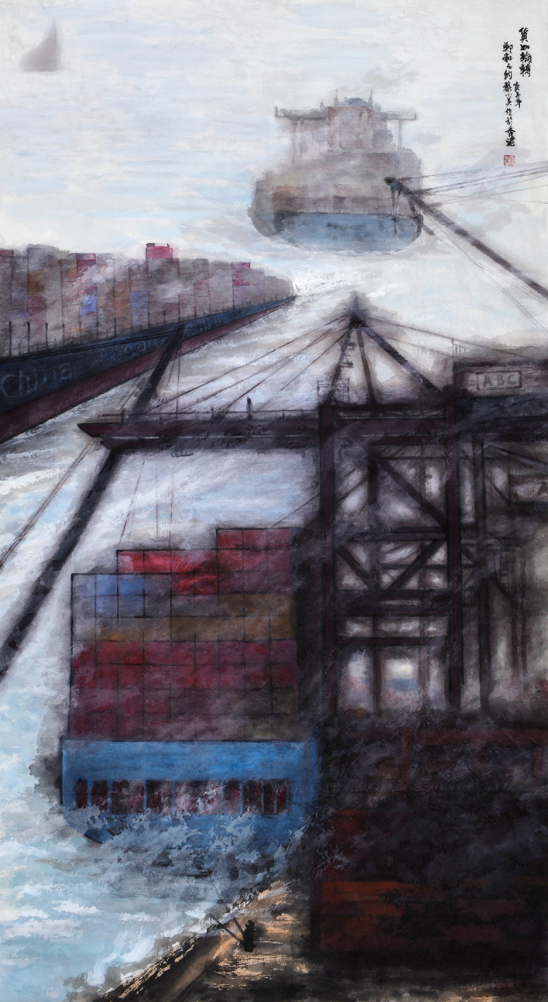 黎小美作品《貨如輪轉》