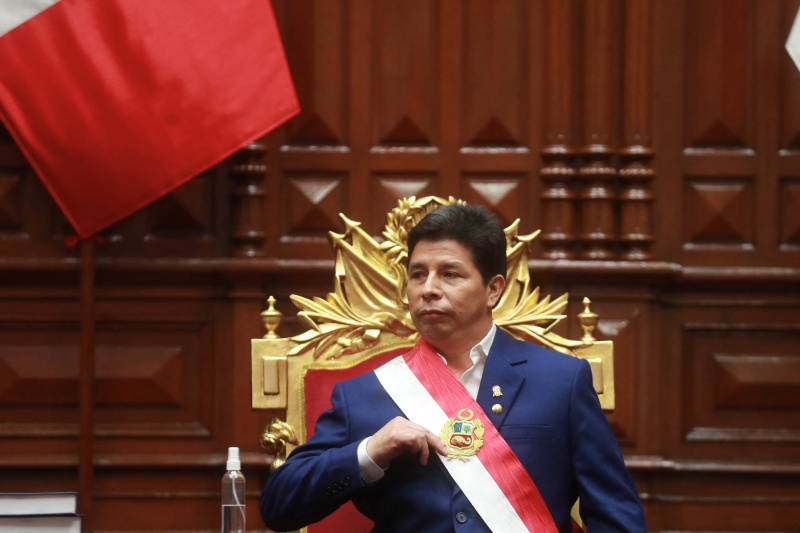Peru's Castillo forced to stay in country as Cabinet crisis continues | Reuters