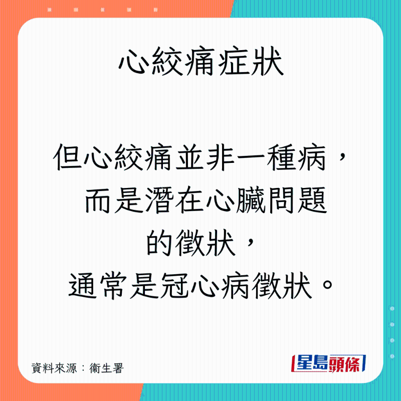 心绞痛症状