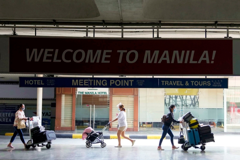 菲律賓馬尼拉機場管制區1日發生問題,導致往來航班大亂。圖為馬尼拉國際機場資料照。(資料照/美聯社)
