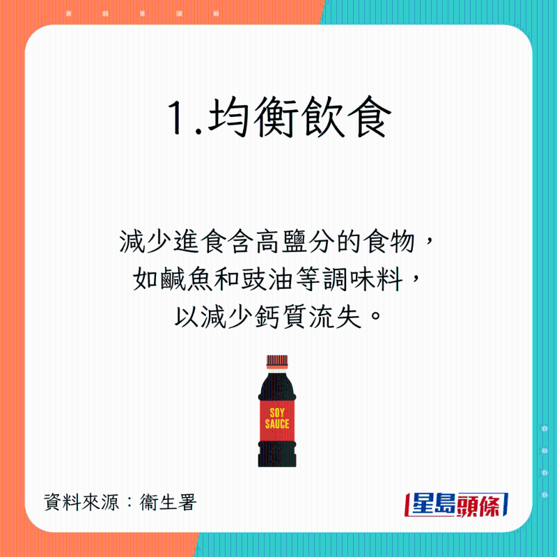 預防骨質疏鬆飲食方法