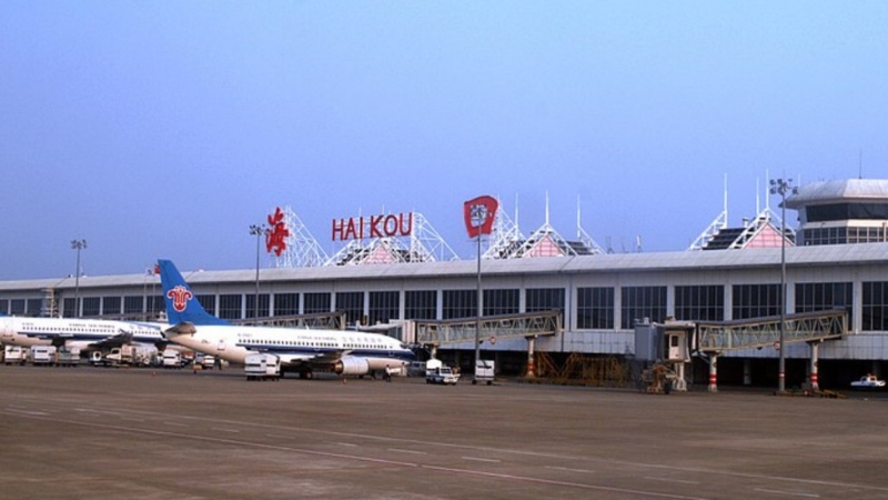 海口美兰机场今年计划力争恢复海口到澳门东南亚等航线。 网图