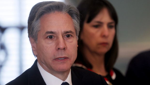 布林肯（Antony Blinken）將於2月5至6日前往北京訪問，並將與新上任的中國外交部長秦剛會談。(圖/美聯社)