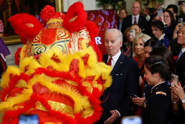 點睛儀式是中國傳統，在白宮也少不了。