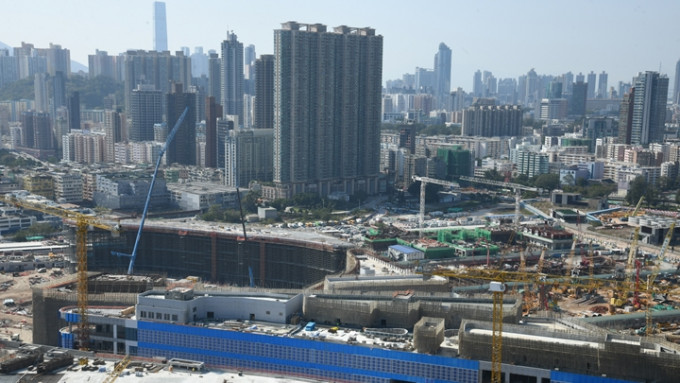 本港潜在一手私人住宅供应，未来3至4年达10.5万个。 资料图片