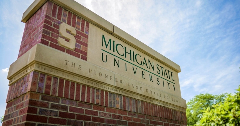 美國密西根州立大學（Michigan State University）東蘭辛（East Lansing）校區13日晚間爆發槍響。（資料照／shutterstock）
