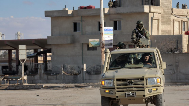 U.S.-backed Syrian fighters retake prison stormed by ISIS after six-day  battle - CBS News