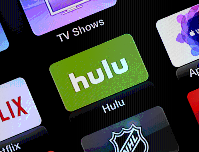 Netflix的競爭對手包括Hulu。AP資料圖