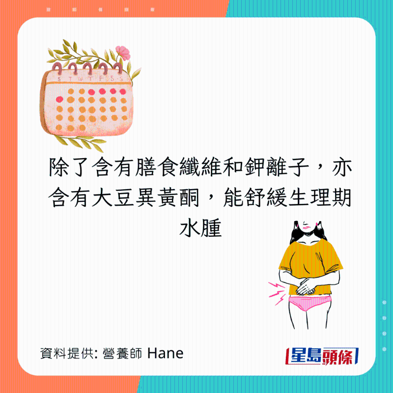 減肚腩去水腫食物