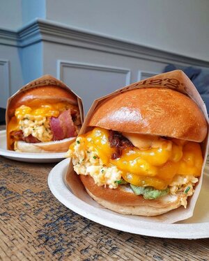 Eggslut漢堡配搭豐富