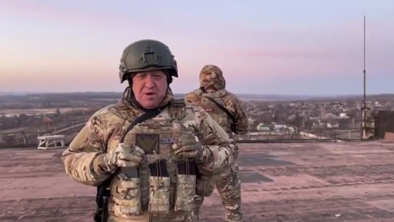 俄罗斯雇佣兵瓦格纳集团普里戈津宣布已包围乌克兰东部重镇巴赫穆特