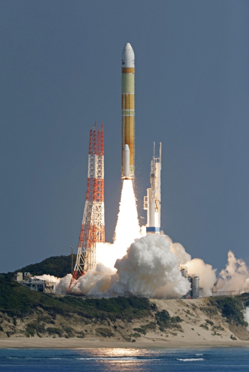 H-3火箭此前在2月17日尝试进行首飞。 REUTERS