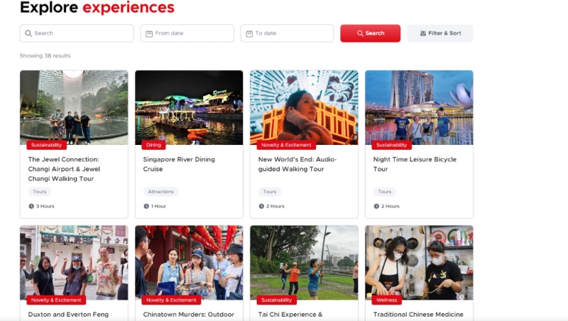 「新加坡獎勵」（SingapoRewards）計畫。 SingapoRewards網站圖