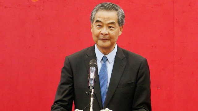 梁振英當選中國人民政治協商會議第十四屆全國委員會副主席。