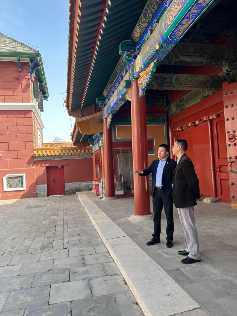 杨润雄表示，故宫博物院将在2025年庆祝开馆100年，文化实力不容置疑。 （杨润雄FB图片）