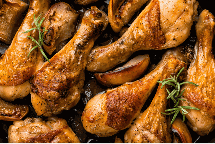 11個雞肉部位脂肪蛋白質含量:雞腿