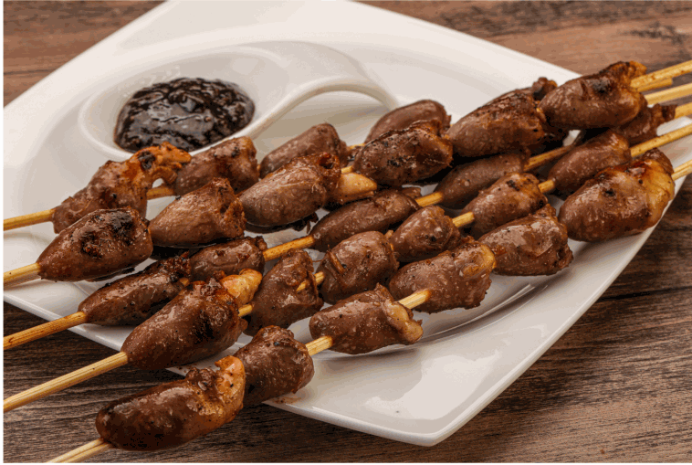 11個雞肉部位脂肪蛋白質含量: 雞心