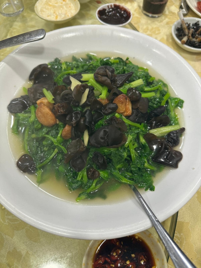 蔬菜 (圖源：Facebook@香港茶餐廳及美食關注組)