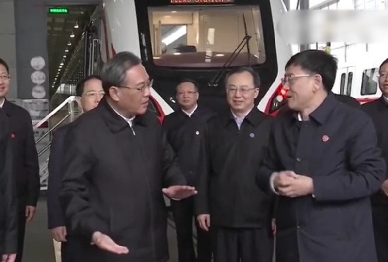 李強到訪了中國鐵建重工等企業。