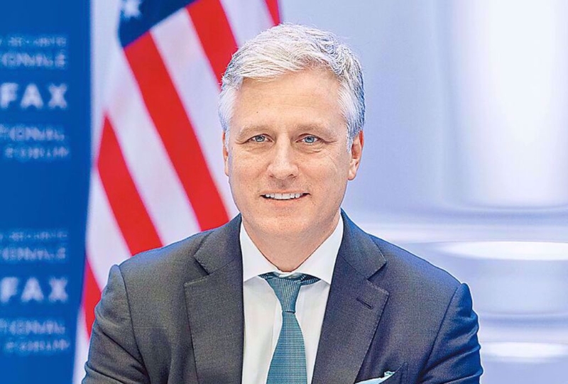 白宮前國安顧問歐布萊恩。（圖／美聯社）