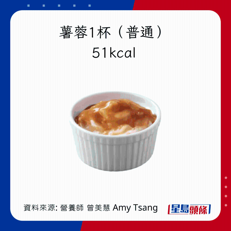 KFC小食卡路里:薯蓉1杯(普通)