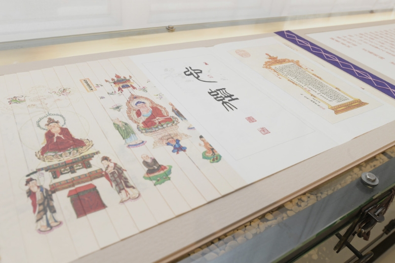 張曉棟對敦煌壁畫情有獨鍾。