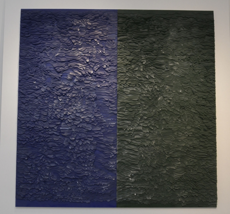 作品之一《一半一半》。