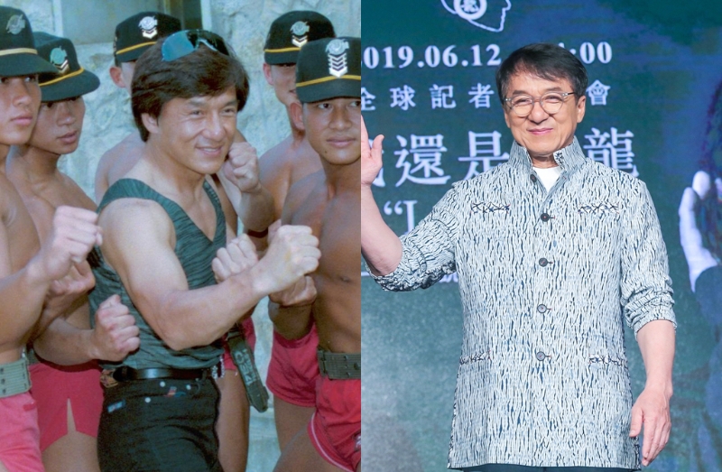 成龍從影多年,至今堅持親自上陣。(圖/中時資料照片)