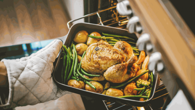 焗炉气炸锅 焗炉气炸锅