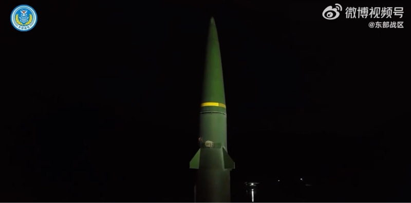 東風11A導彈箭在弦上。
