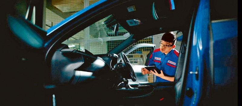 现时维修中心会利用电子科技提升服务效率