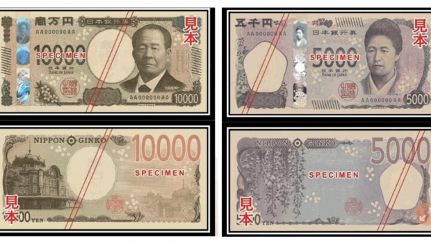 日本政府于2021年决定发行新版纸币，准备于2024年正式启用