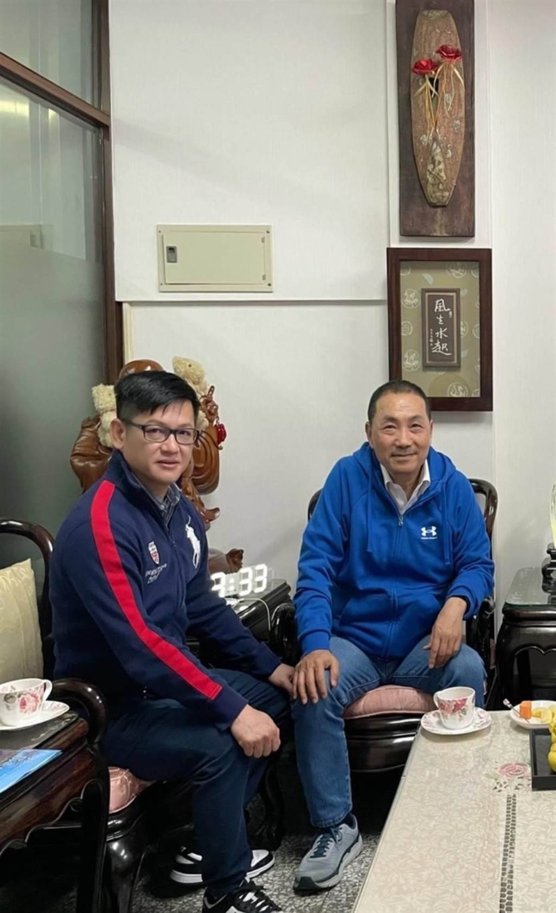 侯友宜与刘哲彰 侯友宜与刘哲彰