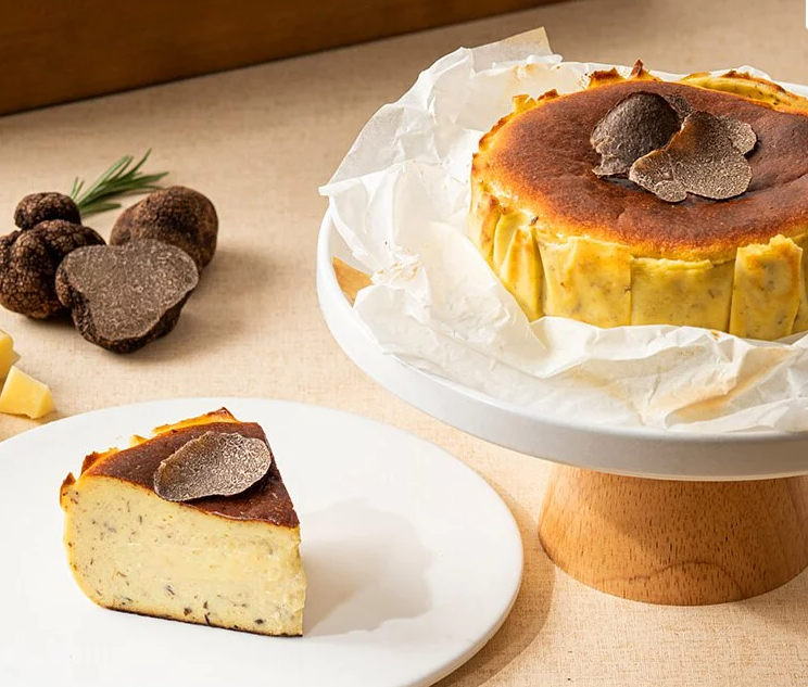 黑松露巴斯克芝士蛋糕