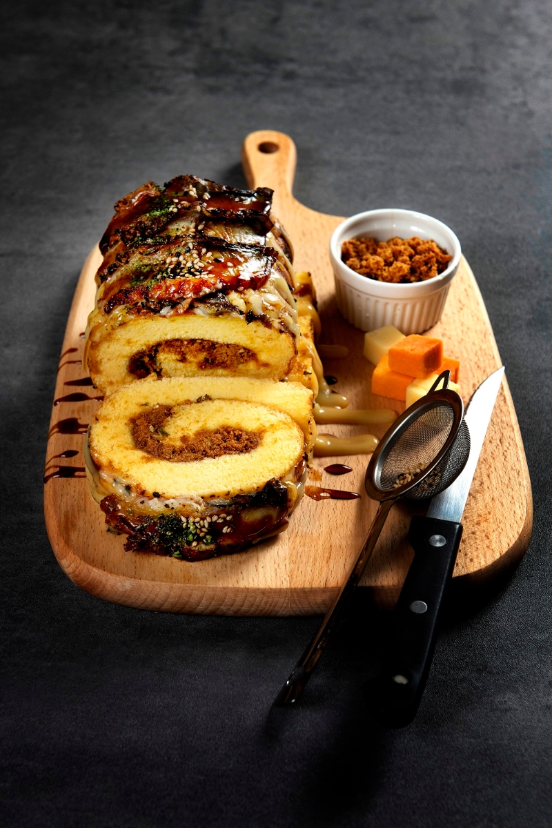 火炙芝士鳗鱼肉松棉花卷&mdash;$40/件、$105/小、$230/大