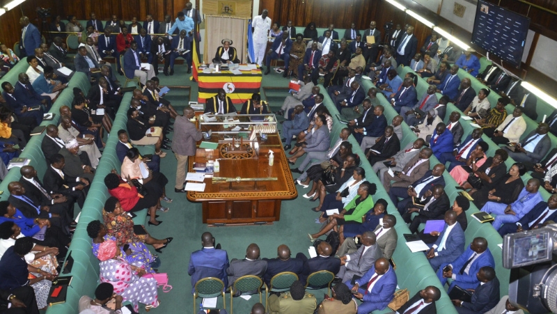乌干达国会2023年3月21日通过严厉的反同性恋法，最重可判死刑。 美联社