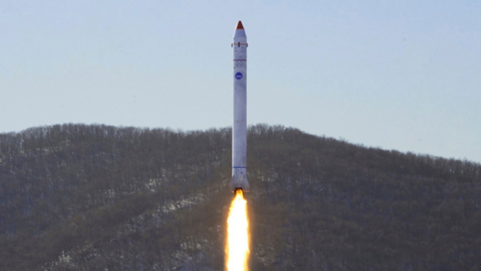 朝鲜西海卫星发射场试射火箭