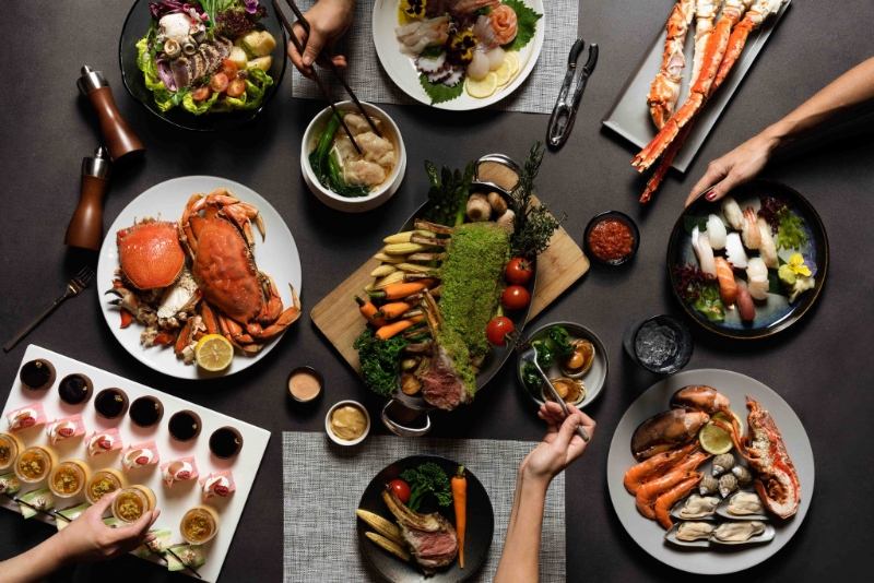 自助餐桌 自助餐桌