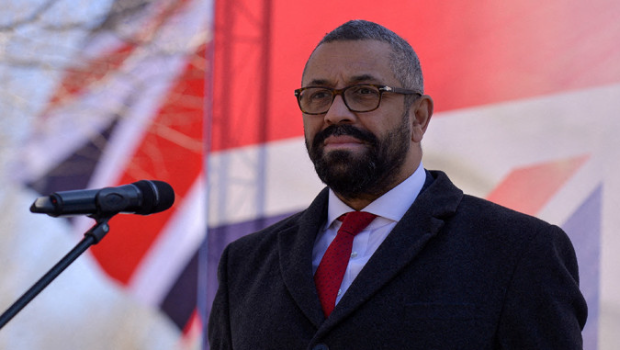 英国外交大臣詹姆斯&middot;克莱弗利周二出席活动时将发表的演说稿内容曝光