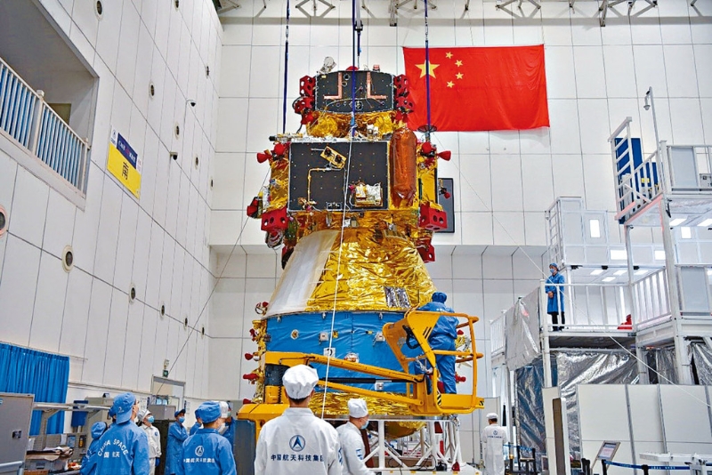 嫦娥六号”已完成组装