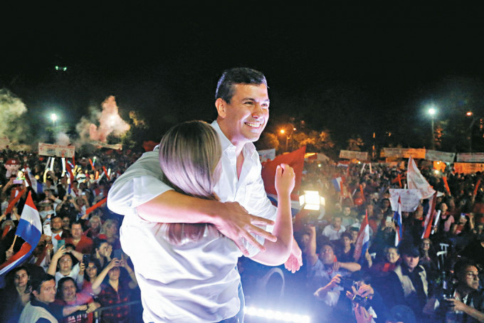 巴拉圭执政红党总统候选人潘尼亚