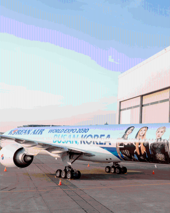 大韩航空希望藉此为宣传釜山申办2030年世界博览会助力