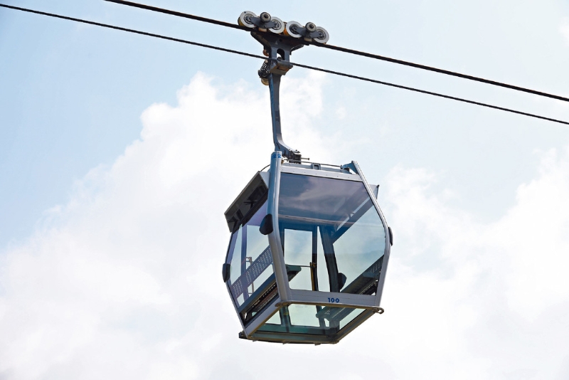 昂坪360全新全景缆车Crystal+