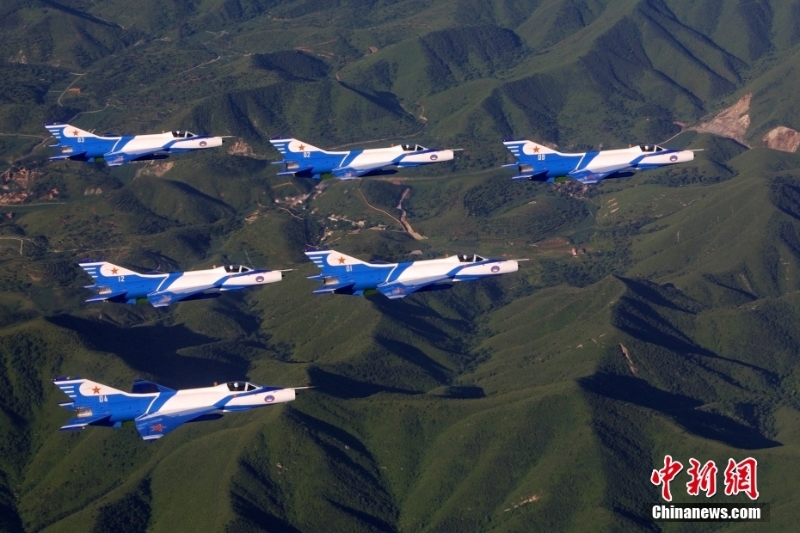 “八一”飞行表演队之前的歼7G “八一”飞行表演队之前的歼7G